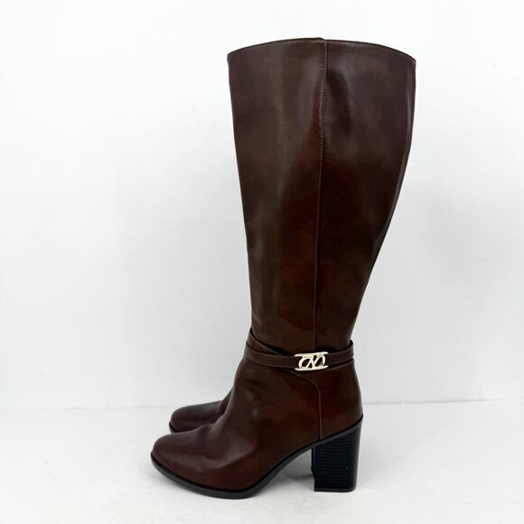 Naturalizer Jane Knee High Boot | Womens Boots Naturalizer Womens Jane Knee High Boot US 9.5 M EU 40.5 Wide Calf Brown EUC